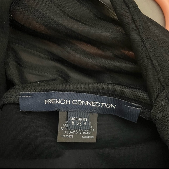 French Connection “Thiestis” mini dress - black - Picture 3 of 3